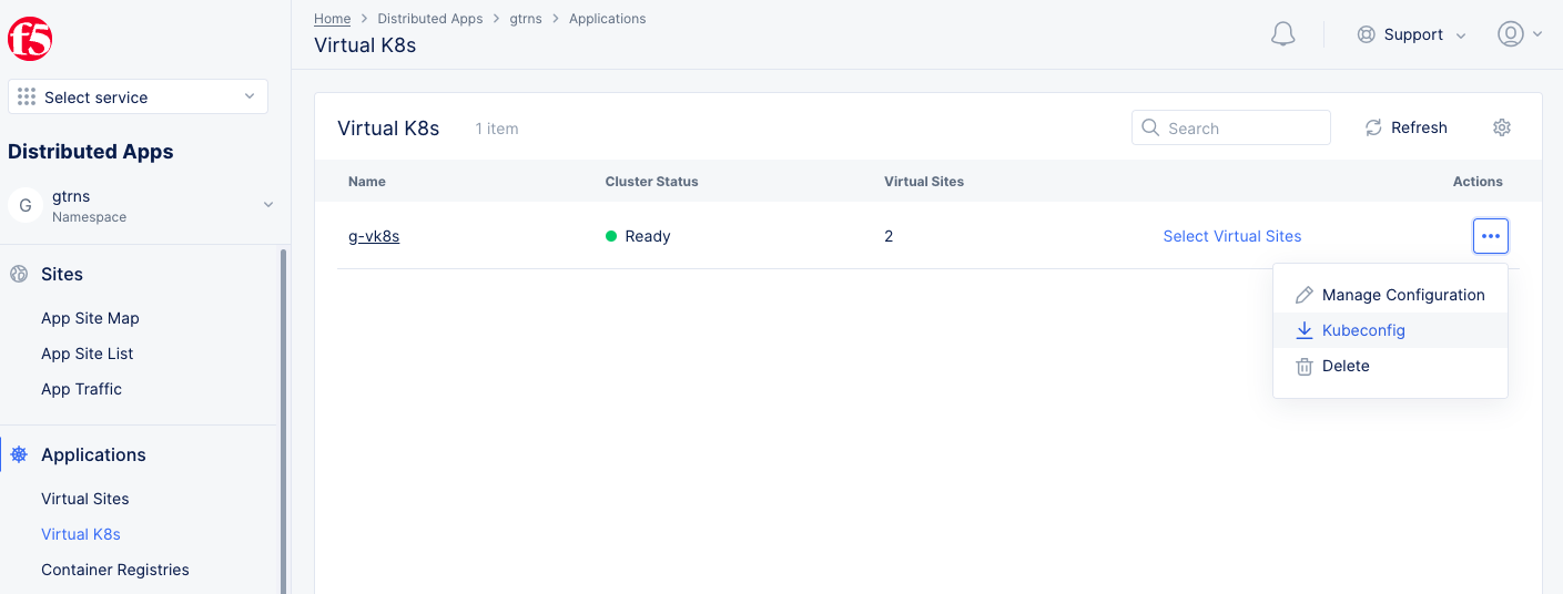 Figure: Select File to Download